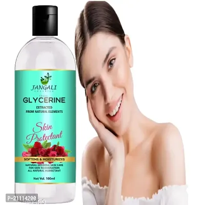 Pure Jangali Organics Glycerin, Also Called Glycerol, Happens To Be a Colourless, Odourless, Sweet-tasting Liquid That Has A Very Thick, Viscous Consistency (jan-glycrin -100ml-GYE)