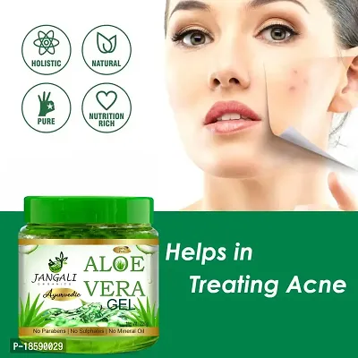 Natural Aloevera Face Beauty Gel - 100Gm-thumb3