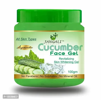 Natural Cucumber Face And Body Gel 100 Gm-thumb0