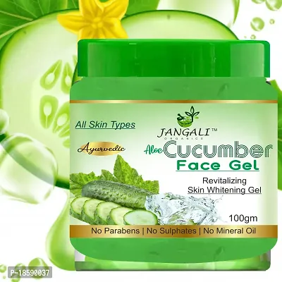 Natural Cucumber Face And Body Gel 100 Gm-thumb5