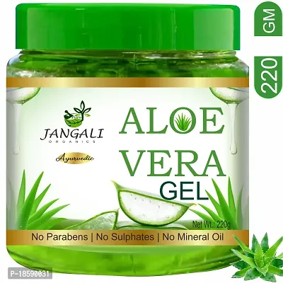 Natural Aloevera Face Beauty Gel - 220Gm-thumb0