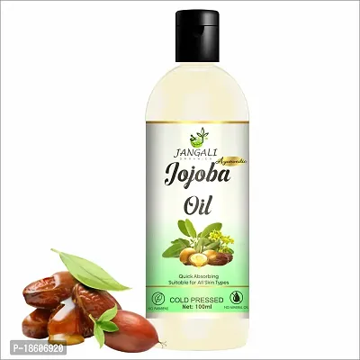 Natural Pure Cold Pressed Natural Unrefined Jojoba Oil (100 Ml)