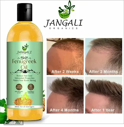 Natural Fenugreek (Methi) Hair Oil For Hair Growth  Massage 100 Ml