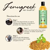 Natural Fenugreek (Methi) Hair Oil For Hair Growth  Massage 100 Ml-thumb1