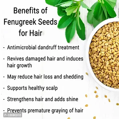 Natural Fenugreek (Methi) Hair Oil For Hair Growth  Massage 100 Ml-thumb3