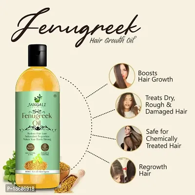 Natural Fenugreek (Methi) Hair Oil For Hair Growth  Massage 100 Ml-thumb5