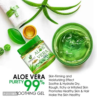 Pure Jangali Organics Aloevera Face Beauty Gel, 220gm, jo-df aleo vera gel(220) gm-thumb4