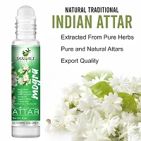 Pure Jangali Organics Natural Herbal Undiluted Floral Mogra Attar Perfume for Unisex, 10ml, jo re mogra attar 10ml pack 2-thumb3
