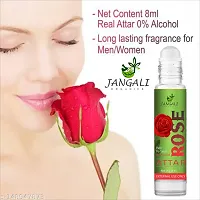 Pure Jangali Organics Natural Herbal Undiluted Floral Rose Attar Perfume for Unisex, 10ml, jieie0=rose attar-10ml-thumb3