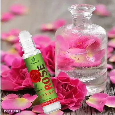 Pure Jangali Organics Natural Herbal Undiluted Floral Rose Attar Perfume for Unisex, 10ml, jieie0=rose attar-10ml-thumb5