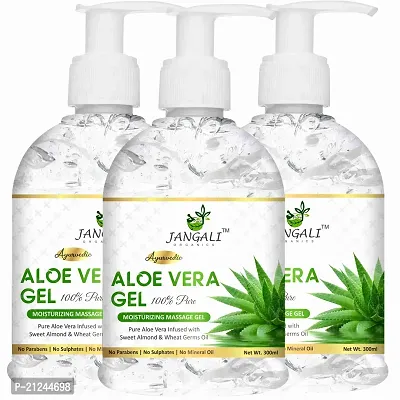 100% Pure Aloe Vera Gel (300 ml) PACK OF 3