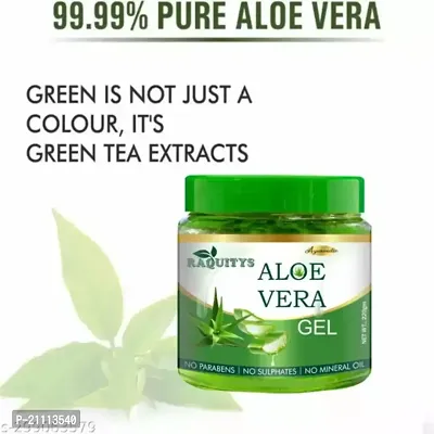 Pure Jangali Organics Pure Aloe Vera  Vitamin E Aloe Vera Gel for Unique Face Gel (RAQ-ALOEVERE GEL-220GM)-thumb4