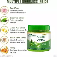 Pure Jangali Organics Pure Aloe Vera  Vitamin E Aloe Vera Gel for Unique Face Gel (RAQ-ALOEVERE GEL-220GM)-thumb1