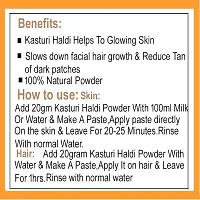 Kasturi Haldi Face Pack Powder 100 G Pack of 3-thumb1