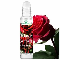 Natural Long Lasting Rose Attar 8 Ml Pack of 2-thumb2