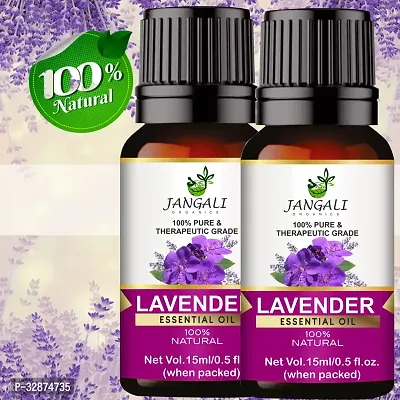 Lavender Essential Oil (15 Ml) Pack of 2