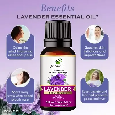 Lavender Essential Oil (15 Ml) Pack of 2-thumb4