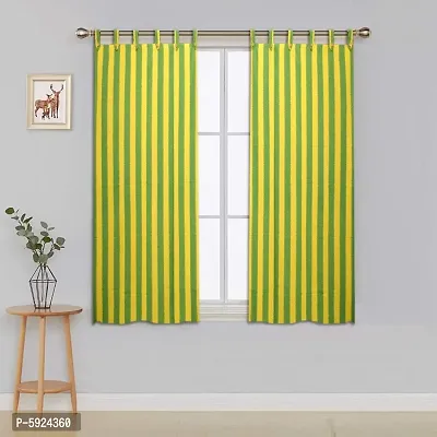 Trendy cotton window curtain pack of 2