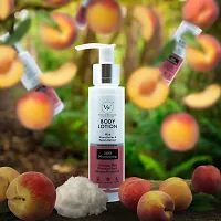 Wise and  Secrets Body Lotion with Shea Butter  Peach Extract | 24-Hour Moisturization for Normal to Dry Skin-thumb2