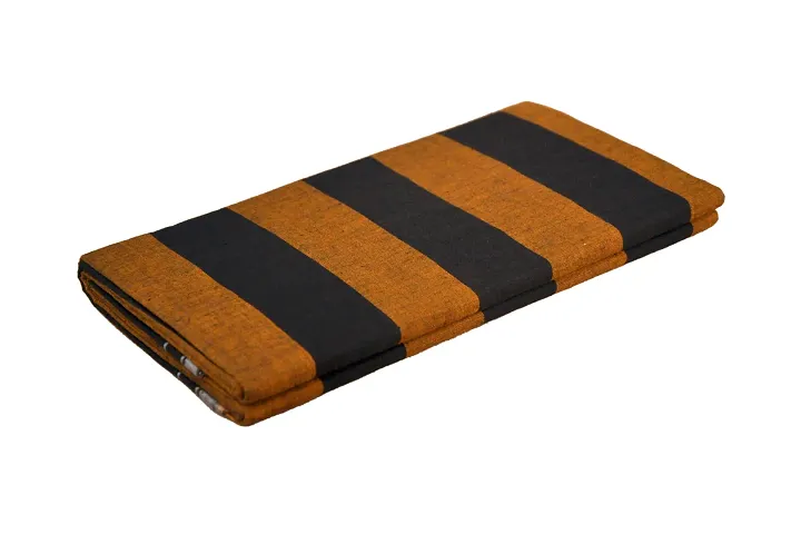 Classic Cotton Blend Striped Lungi For Men ( 2.00 Meters )