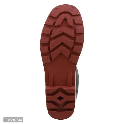 Red PVC Mens Gumboot(12 Inch)-thumb4