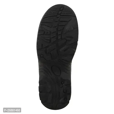 Black PVC Mens Warrior Safety Shoe-thumb4