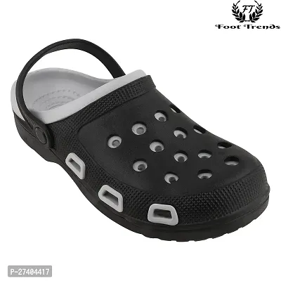 Foot Trends 7373-Bk/Grey clog sandal for Men's-thumb0
