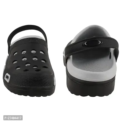 Foot Trends 7373-Bk/Grey clog sandal for Men's-thumb3