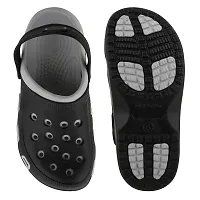 Foot Trends 7373-Bk/Grey clog sandal for Men's-thumb1