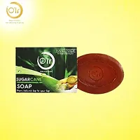 Sugarcane Handmade Soap for bright  glowing skin combo of 4 [75gmx4]-thumb1