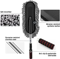 BUYVIV Microfiber Car Cleaning Brush Ideal as Mop Duster, Washing Brush with Long Handle, Dust Cleaner Car Wash Brush with Handle, Home, Kitchen, Office Multipurpose Cleaner-thumb4