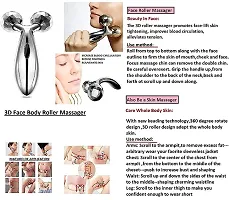 BUYVIV Face Roller for Puffiness, Anti-Ageing, Blood Circulation  Pain Relief  Skin Lifting 3D Face Massager For Face, Neck  Body-thumb4