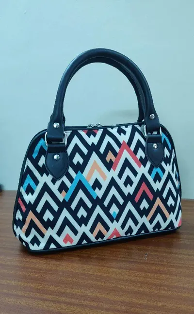 Elegant Digital Print Handbag For Women