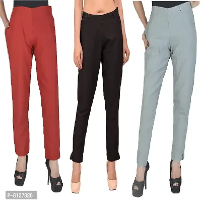 Buy Duke Stardust Men Slim Fit Cotton Trousers (SDT4581_Pista_34) at  Amazon.in