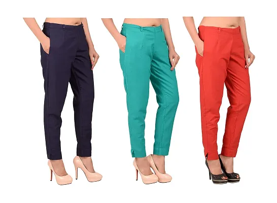 Shop online Handloom Cotton Designer Checks Girls Trouser