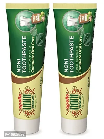 Apollo Noni Toothpaste | Best Natural And Herbal Toothpaste 300Gm (150Gm X 2)