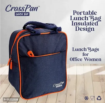 CrossPan Lunch / Tiffin /Travel Bag for School, Office, College or Travel