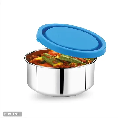 Double Decker Executive Lunch Tiffin Box 2 Ss Container 1 Microwave Safe Container-thumb5