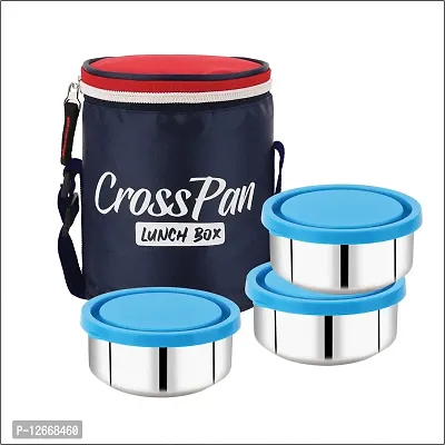 Style Lunch Tiffin Box 3 Containers 280 Ml Each-thumb3