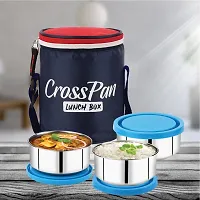 Style Lunch Tiffin Box 3 Containers 280 Ml Each-thumb1
