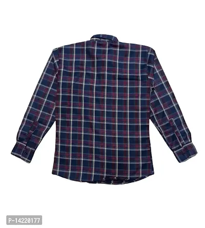 The Tinge Boy's Casual Regular Fit Cotton Blend Ckeckered Shirt for Boys|Boy's Shirt|Boy's Casual Shirt-thumb2