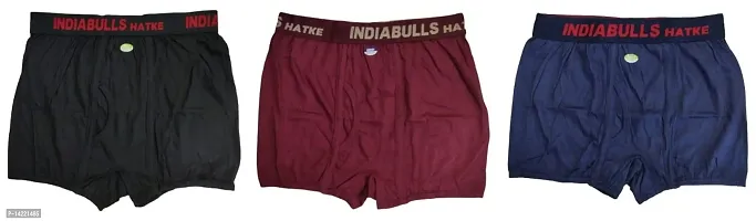 The Tinge Men's Indiabulls Hatke Solid Mini Trunk/Underwear for Men  Boys | Men's Underwear (Pack of 3)