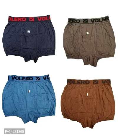 The Tinge VOLERO Strech Solid Men's Trunk for Men  Boys| Men's Underwear Trunk (Pack of 4)