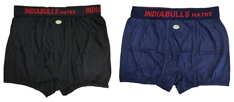 The Tinge Men's Indiabulls Hatke Solid Mini Trunk/Underwear for Men & Boys|Men's Underwear (Pack of 2)