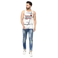 The Tinge Men's Eazy Premium Printed Regular Fit Vest for Men|Men's Vest|Men's Innerwear (Pack of 2)-thumb1