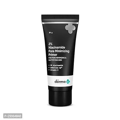 The Derma Co 2% Niacinamide Pore Minimizing Primer For Pore Minimizing  Mattifying Skin - 30g-thumb0