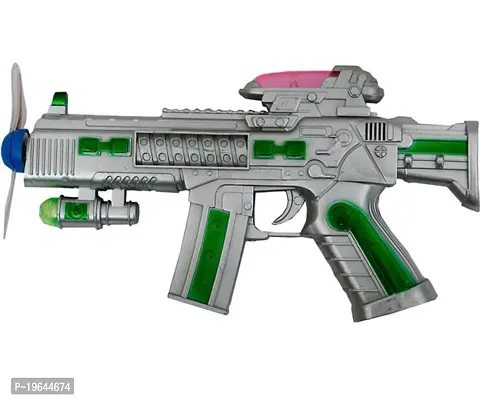 SPACE GUN 3D LIGHTING AND MUSIC SOUNDnbsp;nbsp;(Multicolor)-thumb0