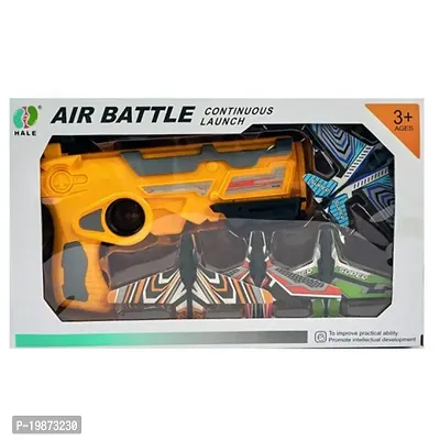 TinyTales Air Battle Gun Outdoor Game for Children (Orange)-thumb0