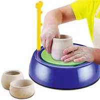 Original high quality Pottery Wheel Game with Colors, Stencils And Clay (Creative Educational Game toy ) for kids-thumb1