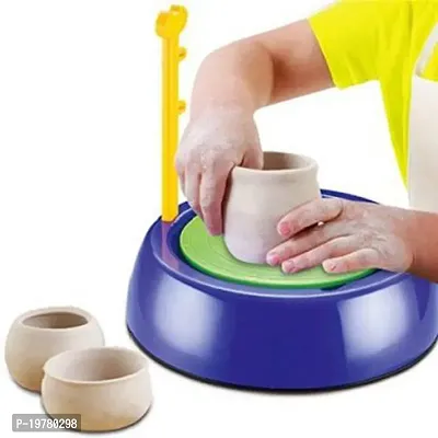 Original high quality Pottery Wheel Game with Colors, Stencils And Clay (Creative Educational Game toy ) for kids-thumb2